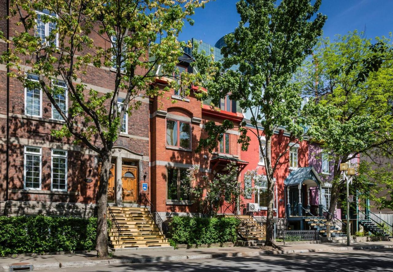 Auberge Les Bons Matins Hotel Montreal Bagian luar foto