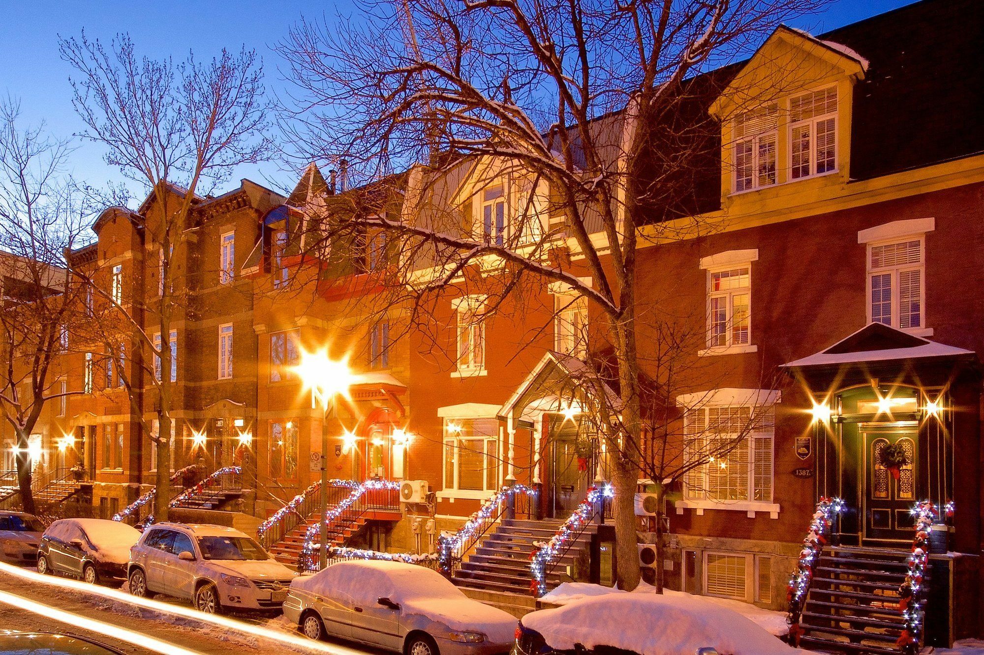 Auberge Les Bons Matins Hotel Montreal Bagian luar foto